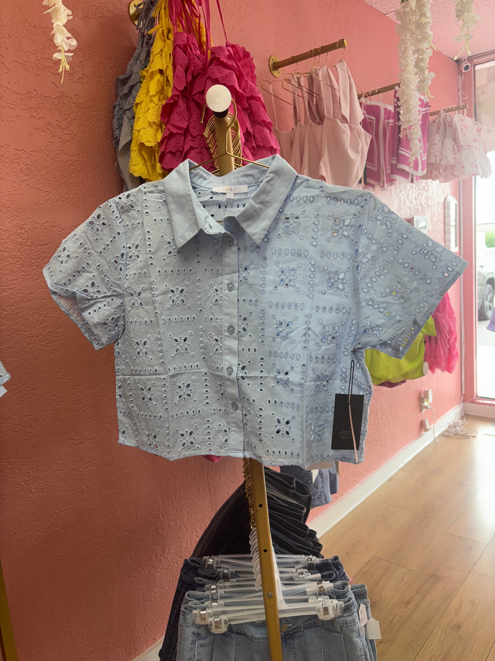 Mari mar crop top