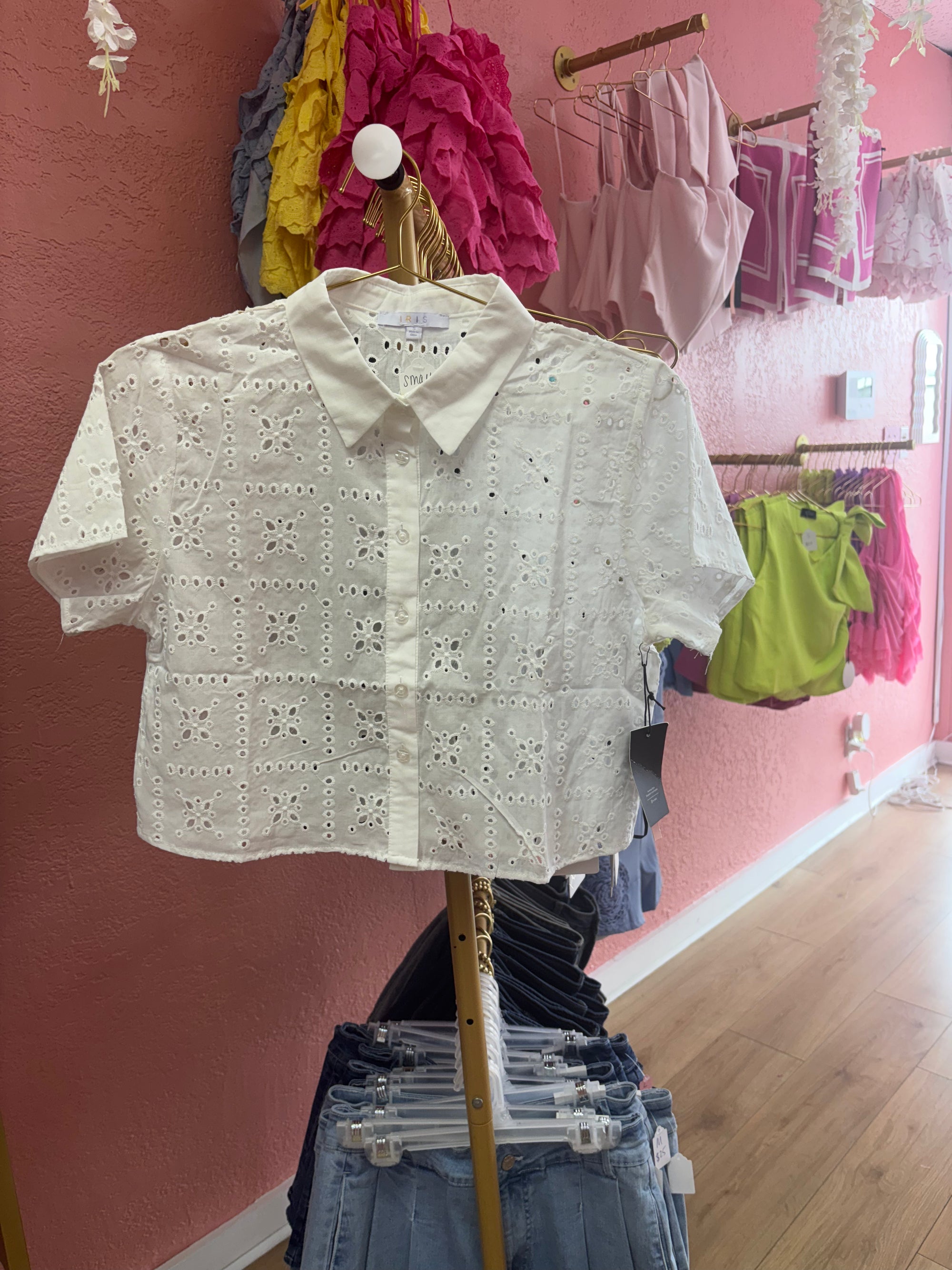 Mari mar crop top