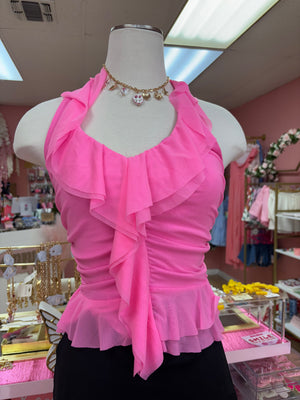 Tanya ruffle top