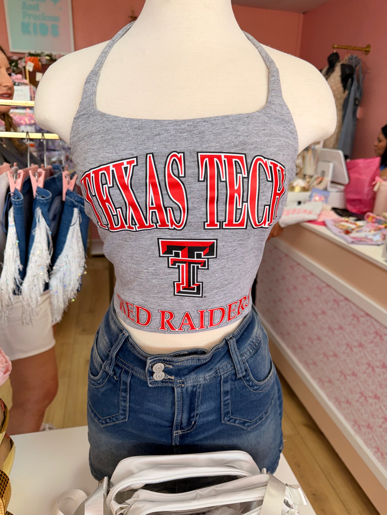 Texas tech halter